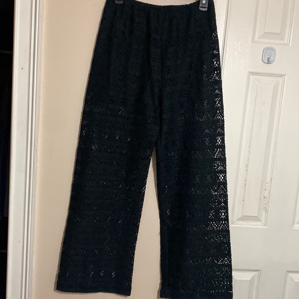 Xhilaration black knitted pants